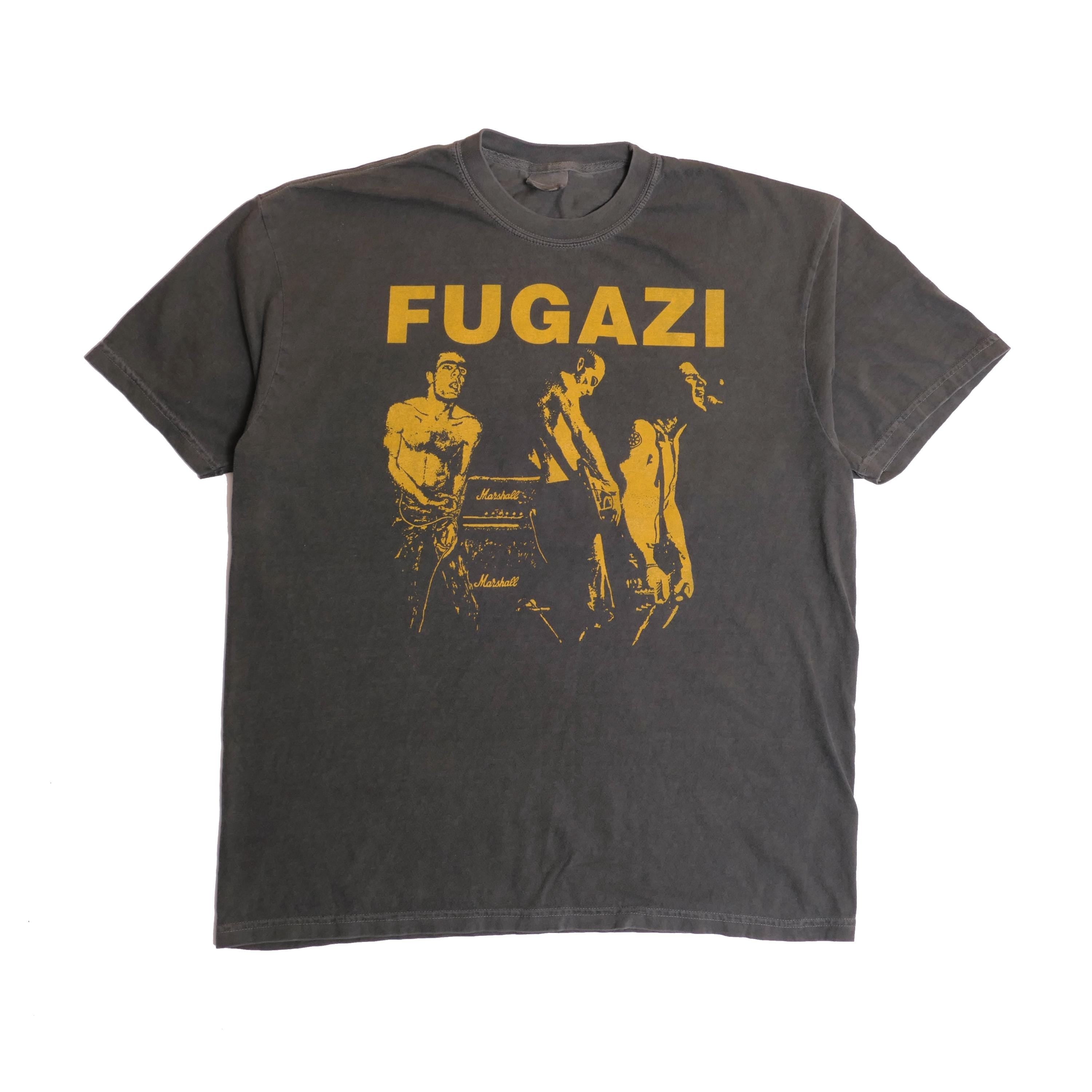 Fugazi Repeater Tee Hardcore Band Heavy Diet Nothing Post Punk Alternative Rock Indie Heavyweight Boxy Fit Ultra Faded Xl (1)