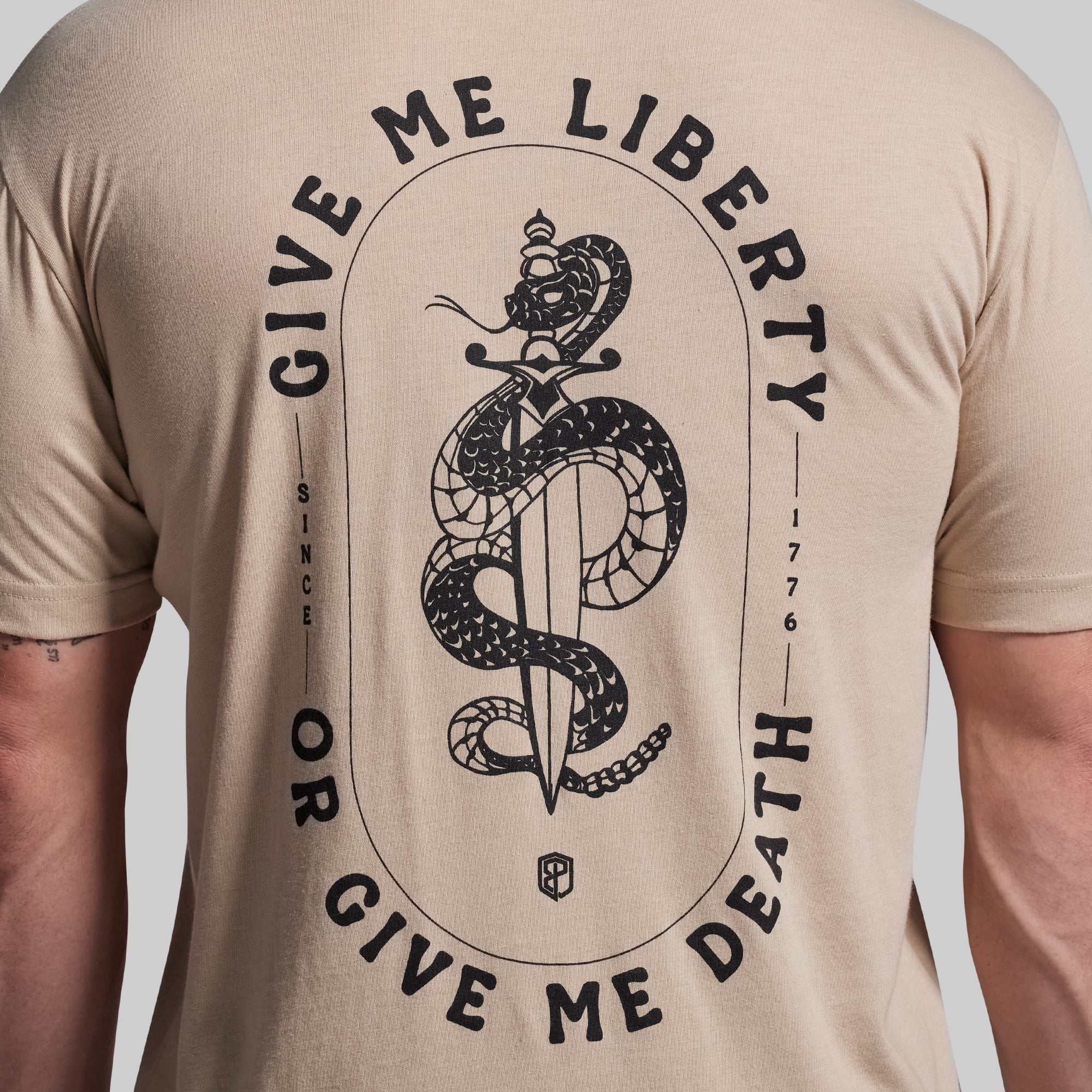 Give Me Liberty Tee (Tan)