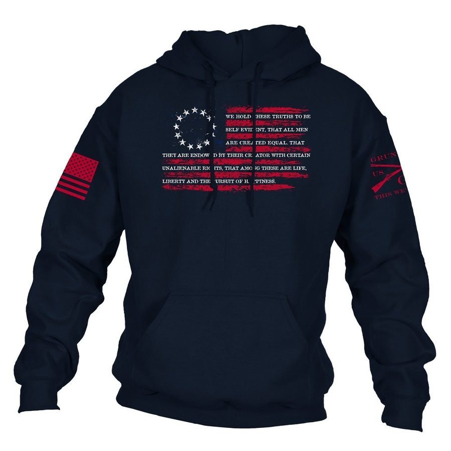 Declaration Hoodie - Navy