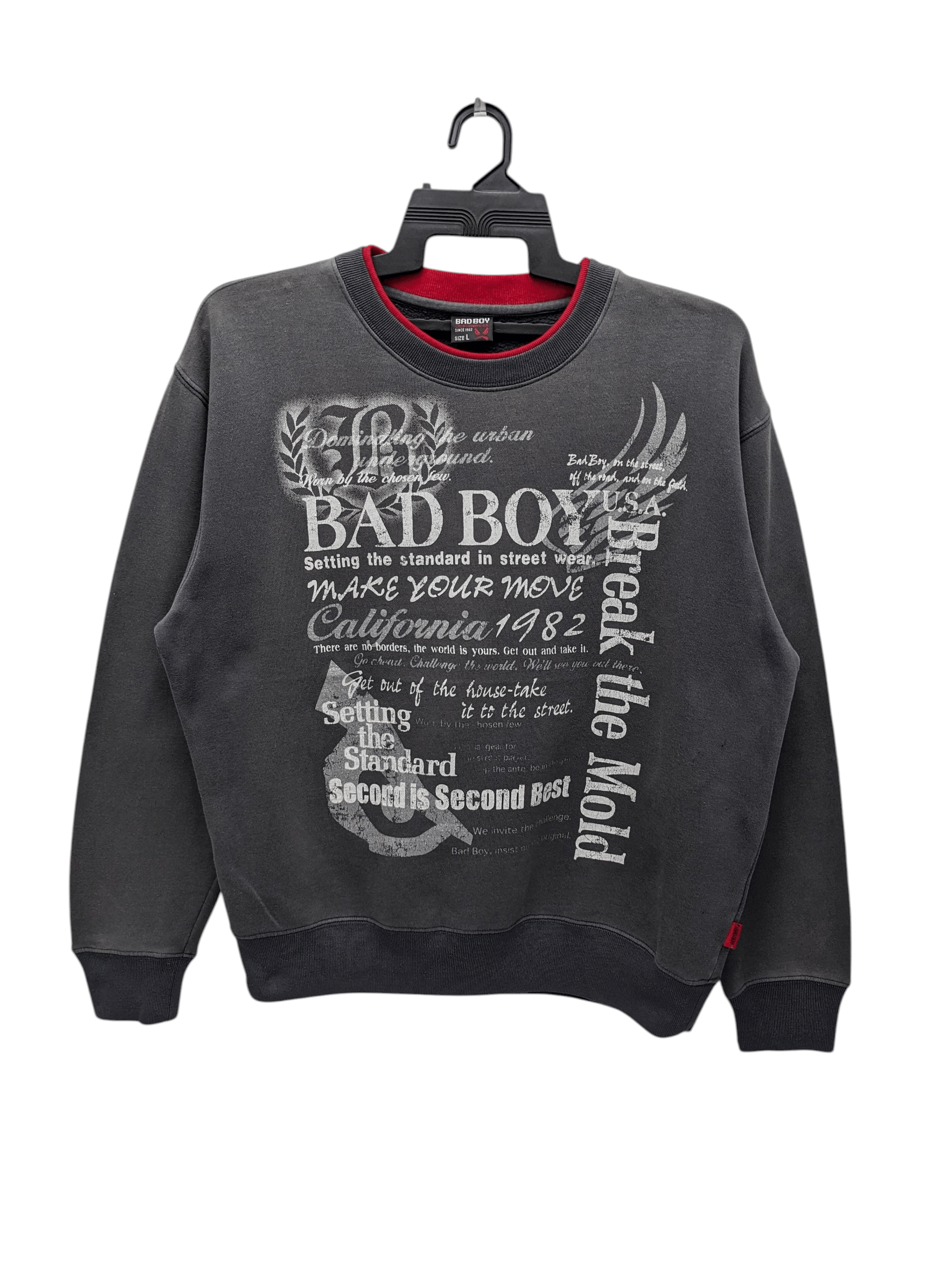 California Arts Vintage Bad Boy California Graphic Sweatshirt Shirt Hoodie | PrintMintTees.com