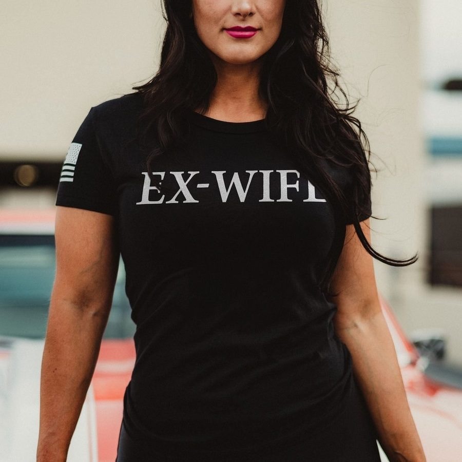 Ex-Wife Defined Slim Fit T-Shirt - Black