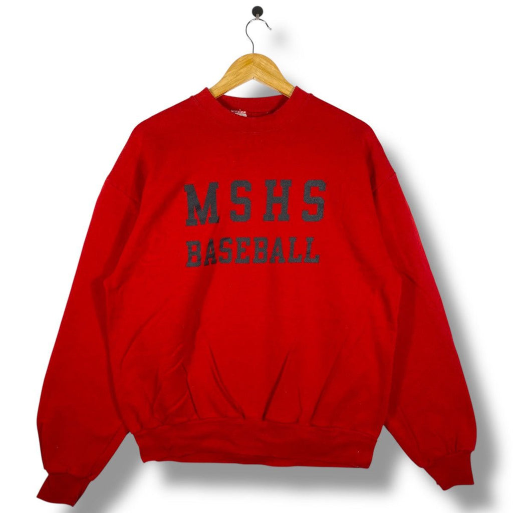 Vintage 80 S Mshs Baseball Graphic Crewneck Sweatshirt Shirt Hoodie | PrintMintTees.com