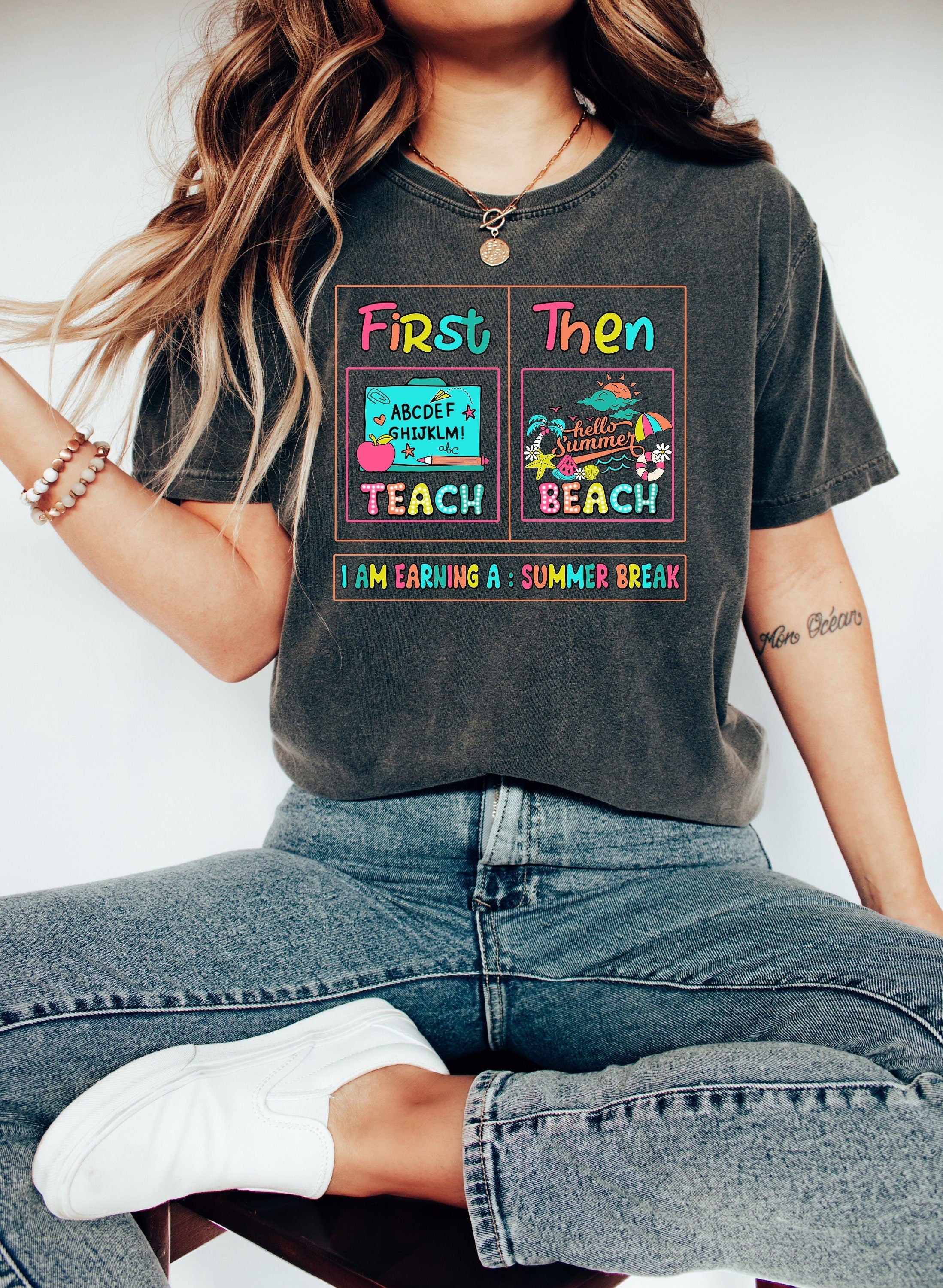 First Teach Beach First Teach Beach Teacher Summer Vacation Teacher Summer (2)