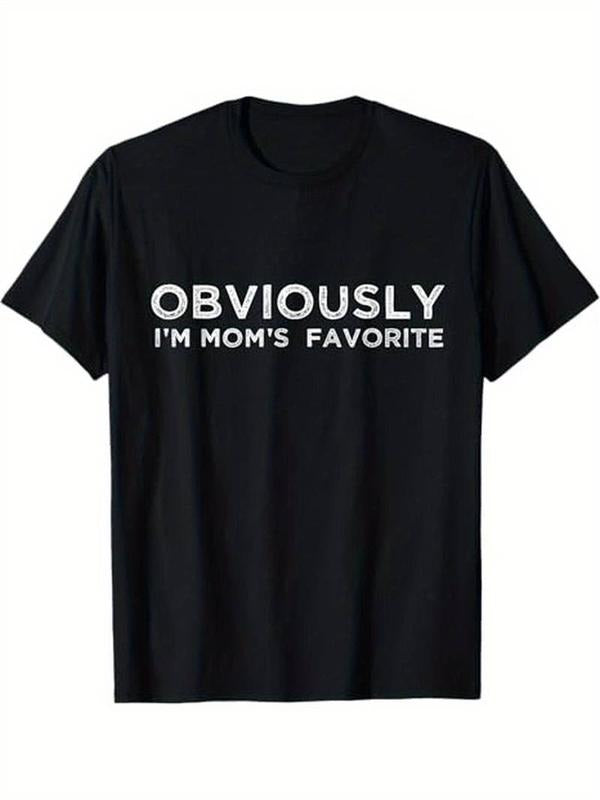 [100% Cotton] [Favorite Mom's Tee] Obviously I'm Mom's Favorite T-Shirt Hoodie Sweatshirt | PrintMintTees.com