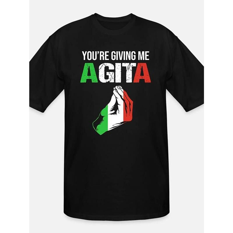 [100% Cotton] [Italian Slang Graphic Tee] Funny Italian Slang Graphic T-shirt Hoodie Sweatshirt | PrintMintTees.com