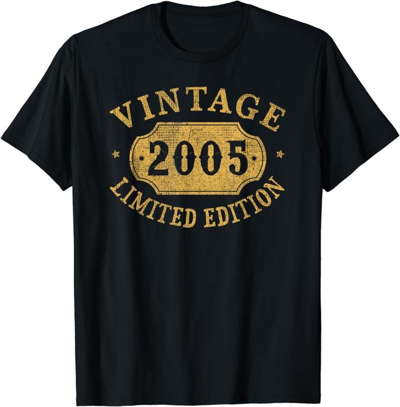 [100% Cotton] 19 years old 19th Birthday Anniversary Best Limited 2005 T-Shirt Hoodie Sweatshirt | PrintMintTees.com