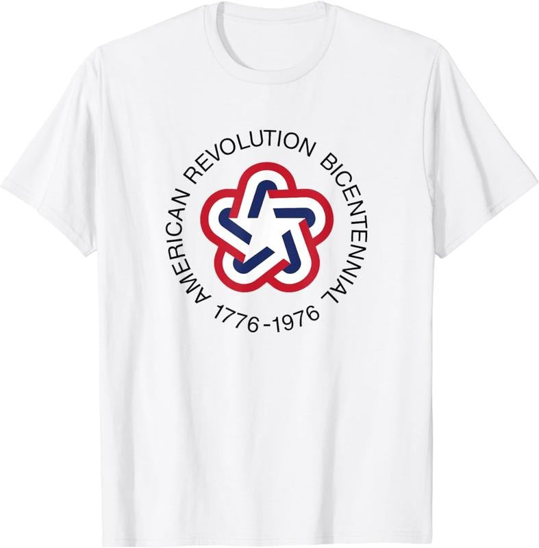 [100% Cotton] American Revolution Bicentennial 1776 - 1976 T-Shirt Hoodie Sweatshirt | PrintMintTees.com
