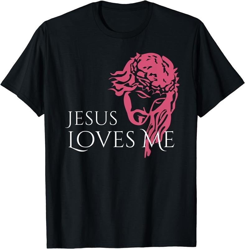 [100% Cotton] Christ Jesus Loves Me T-Shirt Hoodie Sweatshirt | PrintMintTees.com