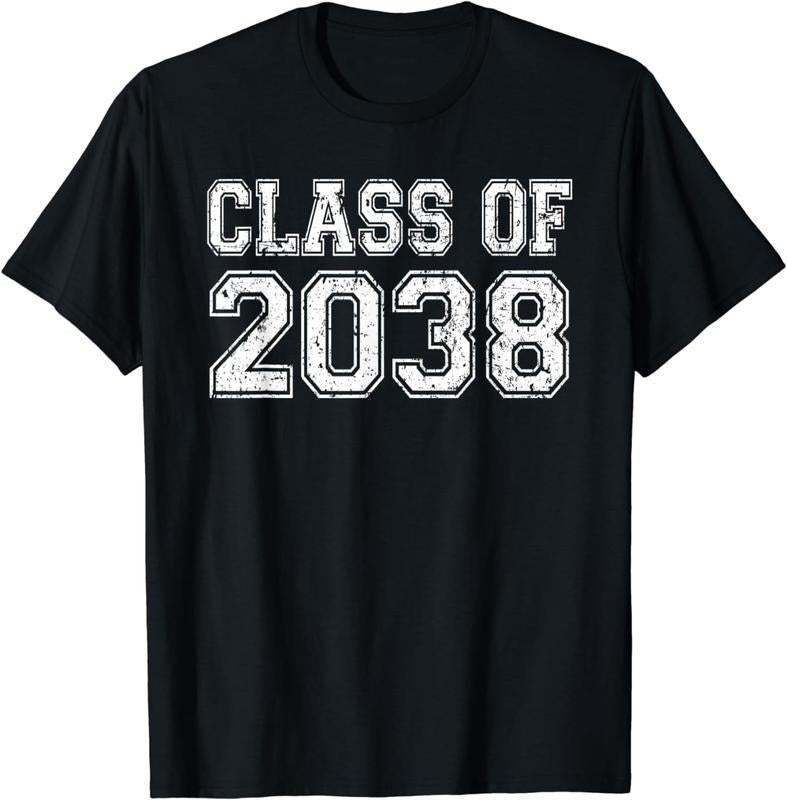 [100% Cotton] Class Of 2038 Grow With Me Graduation Vintage T-Shirt Hoodie, Sweatshirt | PrintMintTees.com
