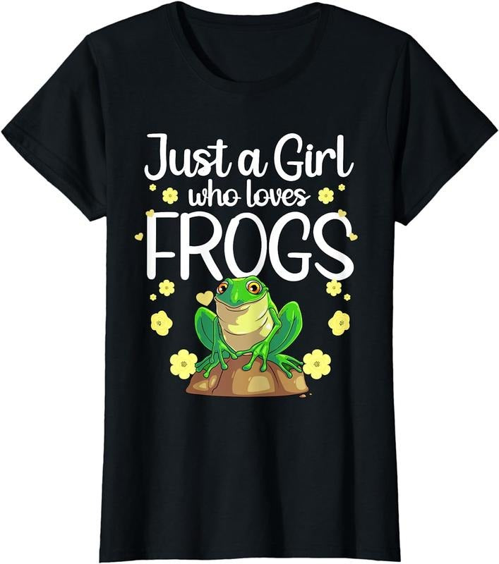 [100% Cotton] Cool Frog For Women Girls Kids Toad Frog Lovers Zookeeper T-Shirt Hoodie Sweatshirt | PrintMintTees.com