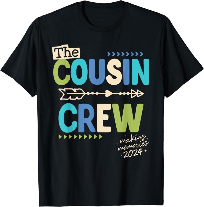[100% Cotton] Cousin Crew 04 Making Memories Family Vacation Camp Kids T-Shirt Hoodie Sweatshirt | PrintMintTees.com