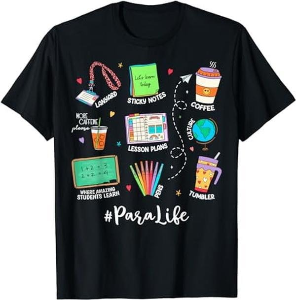 [100% Cotton] Cute Paraprofessional Life Men Women Paraeducator T-Shirt Hoodie Sweatshirt | PrintMintTees.com