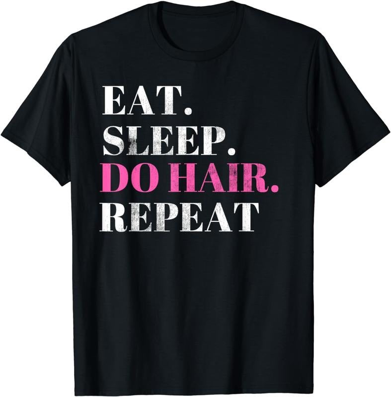 [100% Cotton] HairStylist Funny T Shirt Cosmetologist Gift Salon Do Hair Hoodie Sweatshirt | PrintMintTees.com