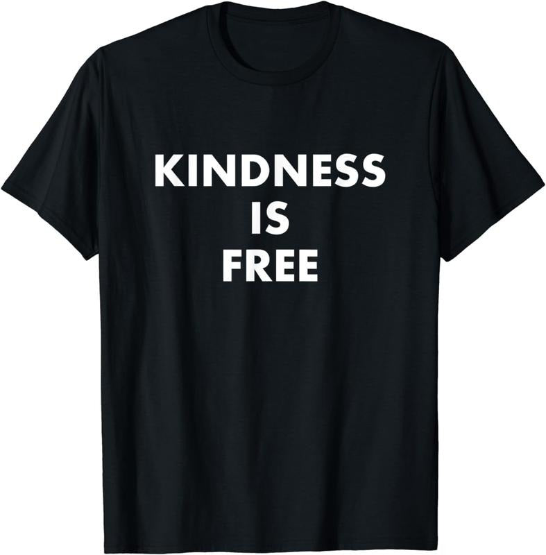 [100% Cotton] Kindness Is Free Inspirational Awareness Gift T-Shirt Hoodie Sweatshirt | PrintMintTees.com