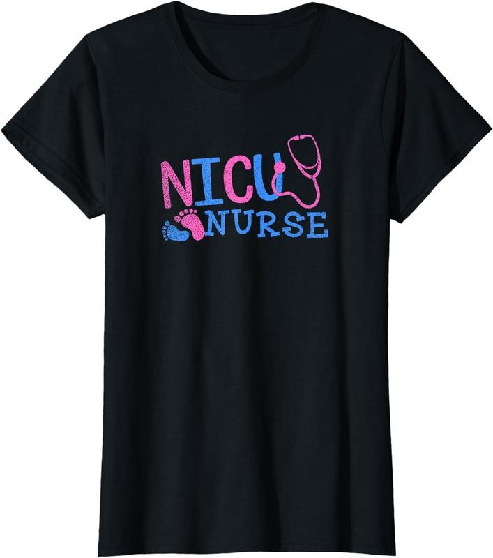 [100% Cotton] Nicu Nurse T-Shirt | Neonatal Nurse Gift Hoodie Sweatshirt | PrintMintTees.com