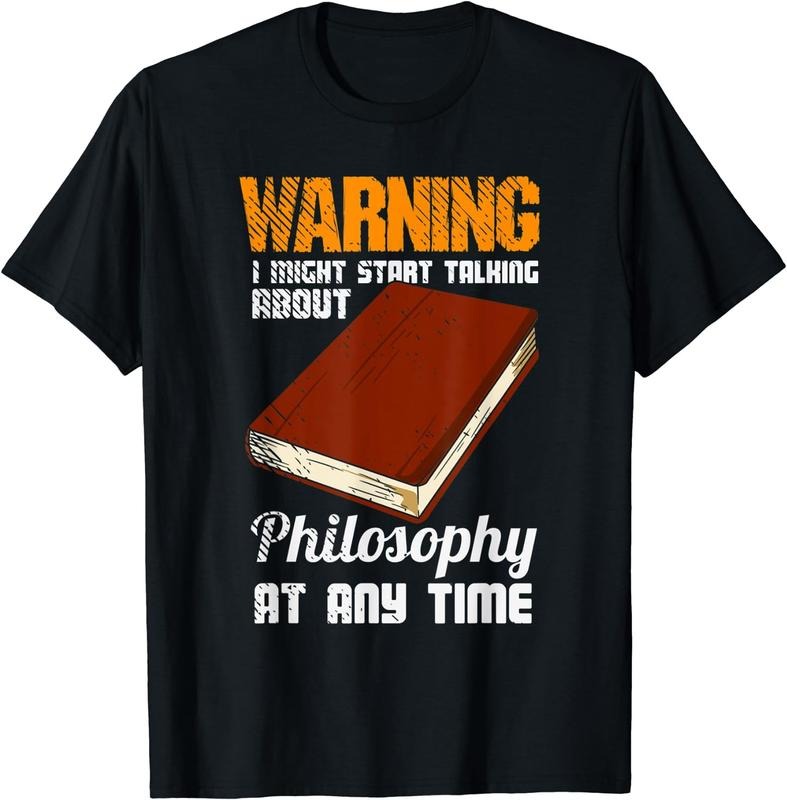 [100% Cotton] Philosophy Thinker Freethinker Philosopher Philosophical T-Shirt Black Hoodie Sweatshirt | PrintMintTees.com