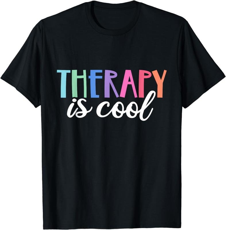 [100% Cotton] Therapy Is Cool Self Care Mental Health Matters Awareness T-Shirt Hoodie Sweatshirt | PrintMintTees.com