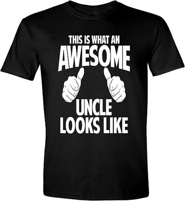 [100% Cotton] This is What an Awesome Uncle Looks Like, Funny Sarcastic T Shirt for Men, Humor T-Shirt Tee Gifts Hoodie...