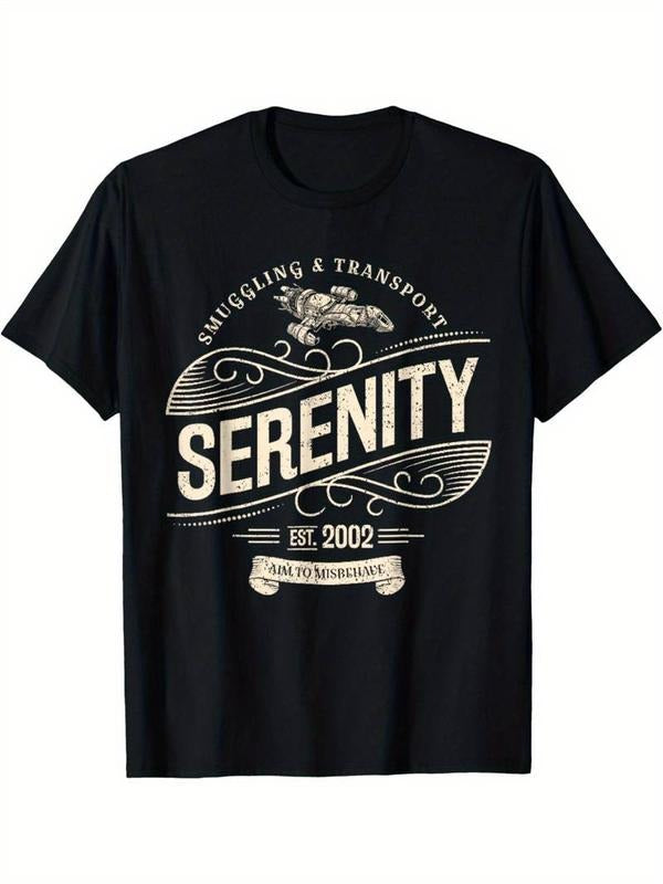 [100% Cotton] Vintage Serenity Smuggling & Transport T-Shirt for Men Hoodie Sweatshirt | PrintMintTees.com
