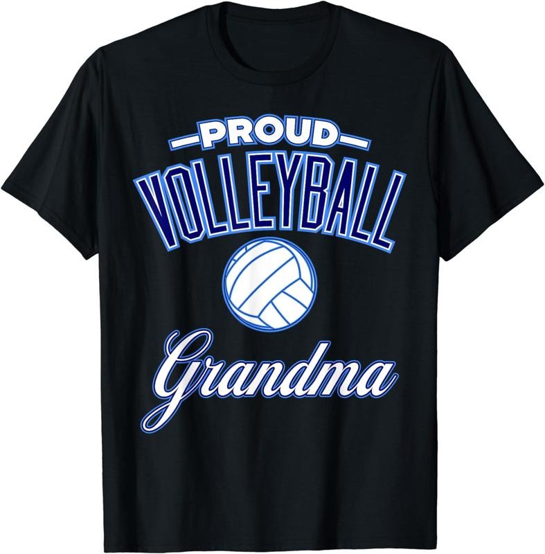 [100% Cotton] Volleyball Grandma Shirt for Women Hoodie Sweatshirt | PrintMintTees.com