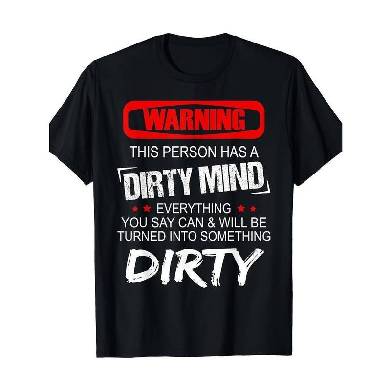[100% Cotton] Warning Short Sleeve Man's T-Shirt Hoodie Sweatshirt | PrintMintTees.com