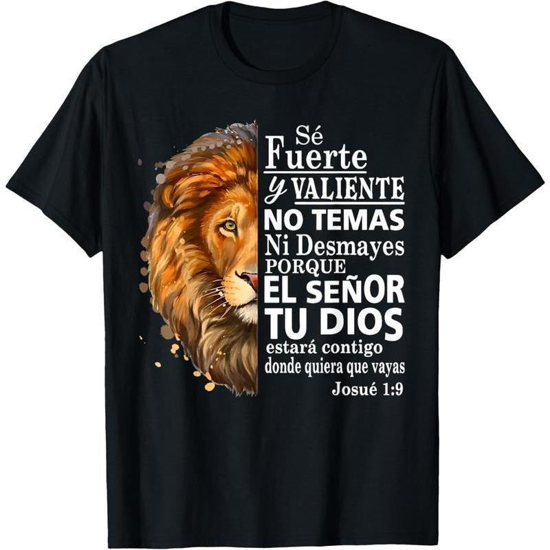 100% Cotton 1:9 Spanish Christian Bible Verse T-Shirt
