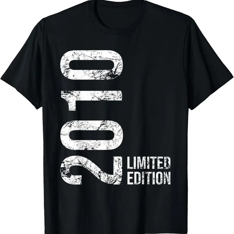 100% Cotton 14th Birthday 14 Years Old Girl Boy 2010 T-Shirt Hoodie Sweatshirt | PrintMintTees.com