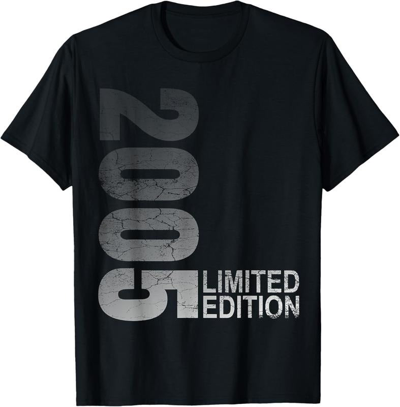 100% Cotton 19 Years Old boy Limited Edition 19th Birthday Gift Girl T-Shirt Hoodie, Sweatshirt | PrintMintTees.com