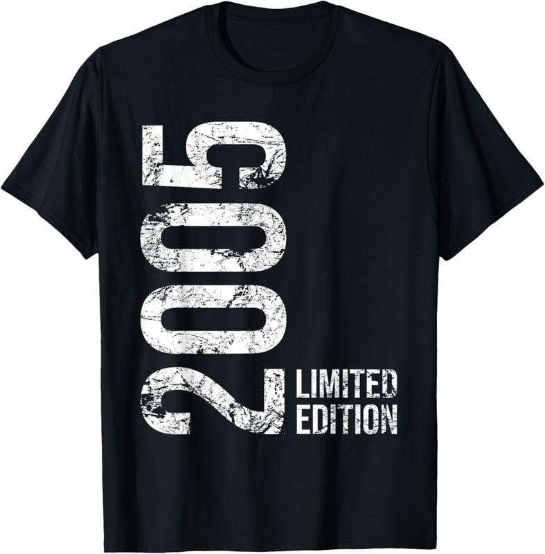100% Cotton 19th Birthday 19 Years Old Girl Boy 2005 T-Shirt Hoodie, Sweatshirt | PrintMintTees.com