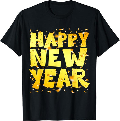 100% Cotton 2025 Happy New Year Party Supplies 2025 Family Matching NYE T-Shirt Hoodie Sweatshirt | PrintMintTees.com