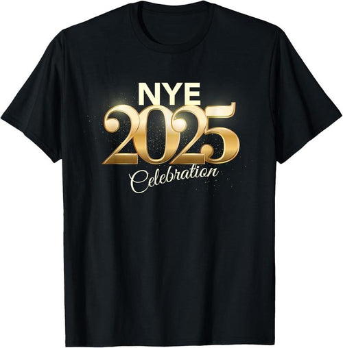 100% Cotton 2025 Happy New Year Party Supplies NYE 2025 Family Matching T-Shirt Hoodie, Sweatshirt | PrintMintTees.com