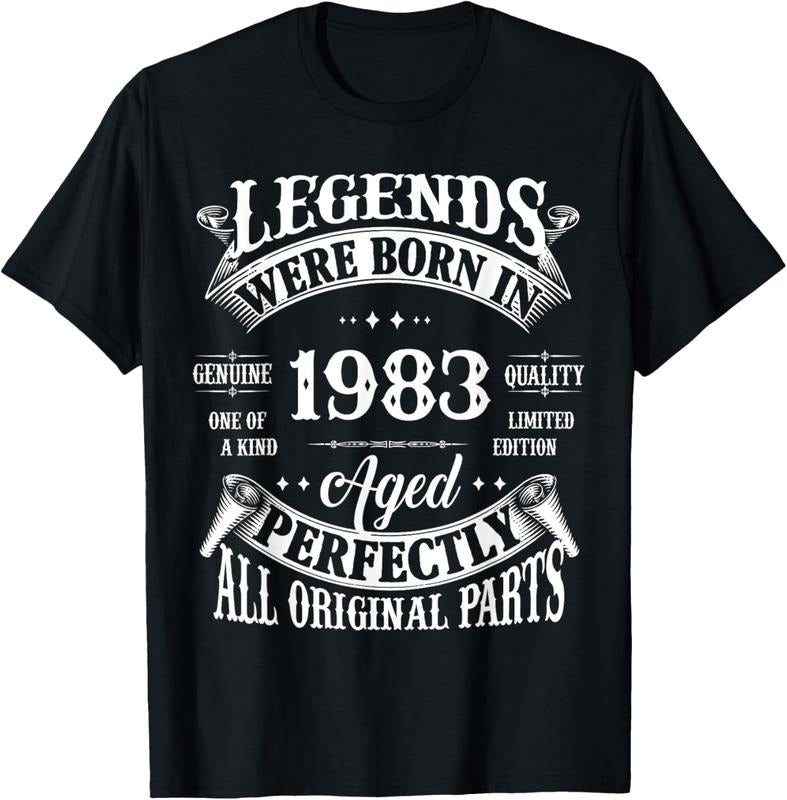100% Cotton 42 Years Old T-Shirt Hoodie Sweatshirt | PrintMintTees.com