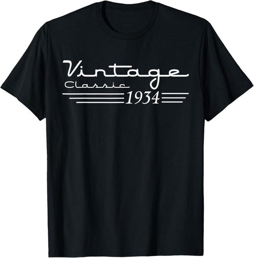 100% Cotton 90 Year Old Gifts Vintage 1934 90th Men Women 90th Birthday T-Shirt Hoodie Sweatshirt | PrintMintTees.com