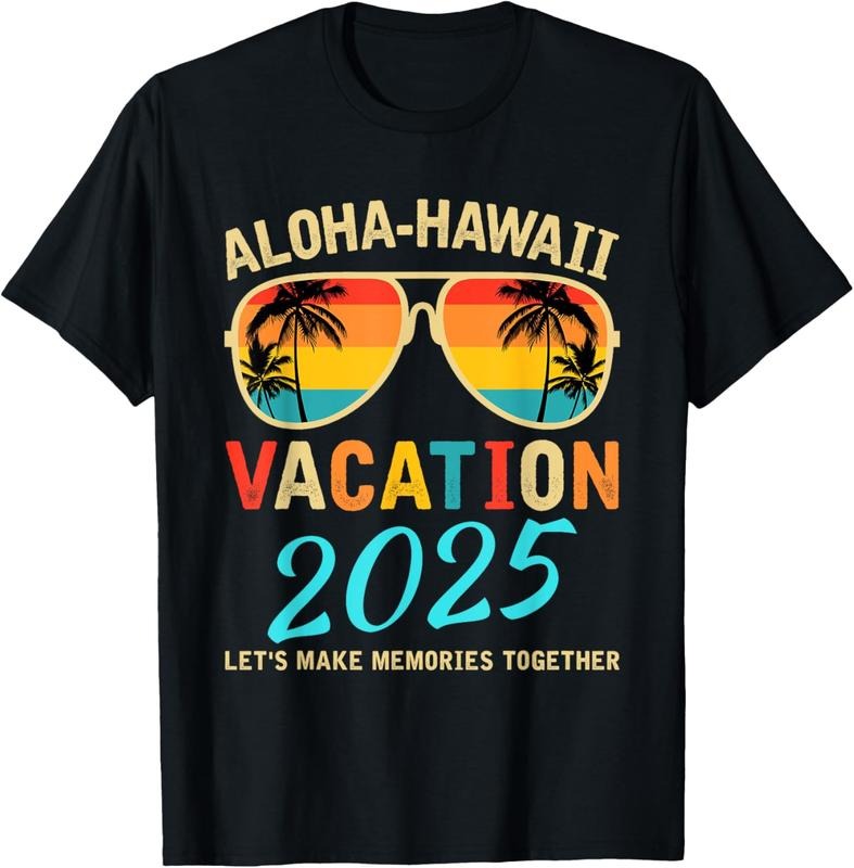 100% Cotton Aloha Hawaii Family Trip 2025 Making Memories Vacation Trip T-Shirt Hoodie Sweatshirt | PrintMintTees.com