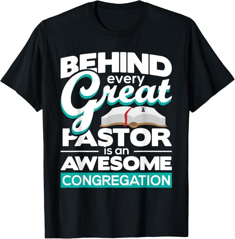 100% Cotton An Awesome Congregation - Pastor Preacher Minister T-Shirt Hoodie, Sweatshirt | PrintMintTees.com