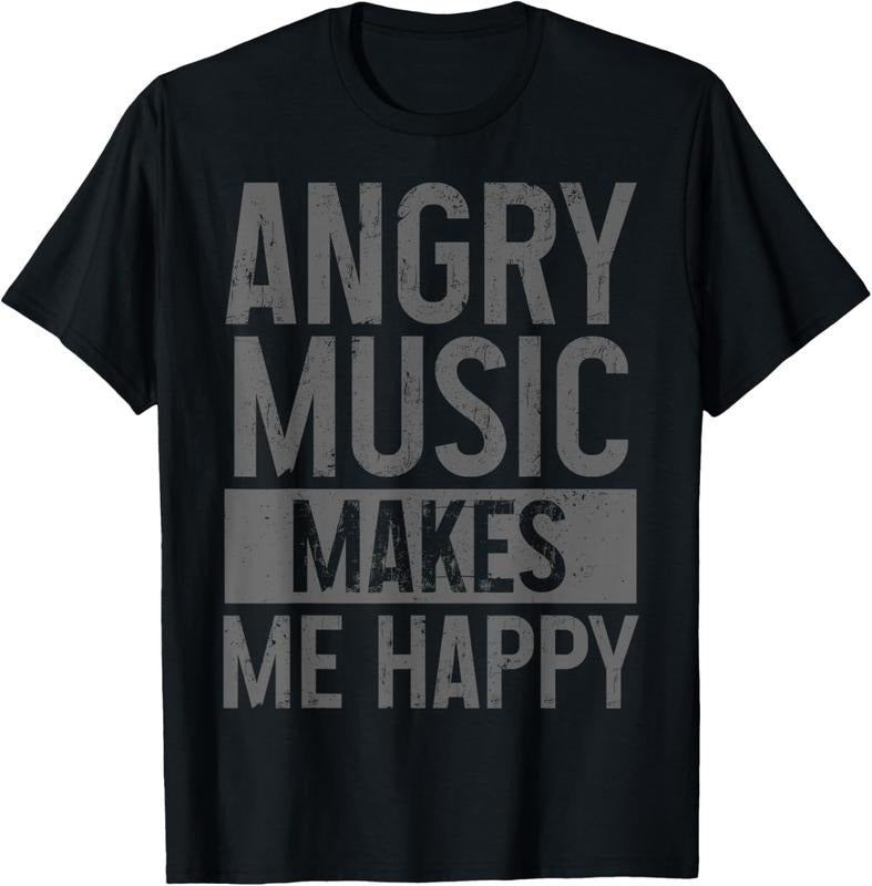 100% Cotton Angry Music Heavy Metal Death Metal Metalhead Metal Fan T-Shirt Hoodie, Sweatshirt | PrintMintTees.com