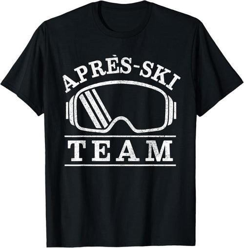 100% Cotton Apres Ski Goggles Party Team Skier Gift T-Shirt Hoodie Sweatshirt | PrintMintTees.com