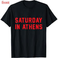 100% Cotton Athens Georgia | Saturday in Athens T-Shirt