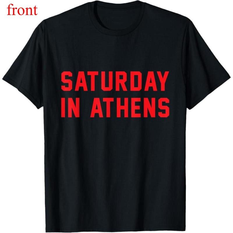 100% Cotton Athens Georgia | Saturday in Athens T-Shirt