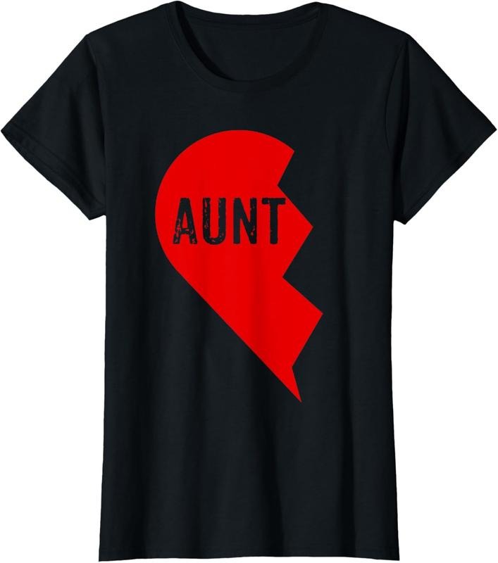 100% Cotton Aunt And Niece Matching Shirts Outfits Tee 1 T-Shirt Hoodie Sweatshirt | PrintMintTees.com