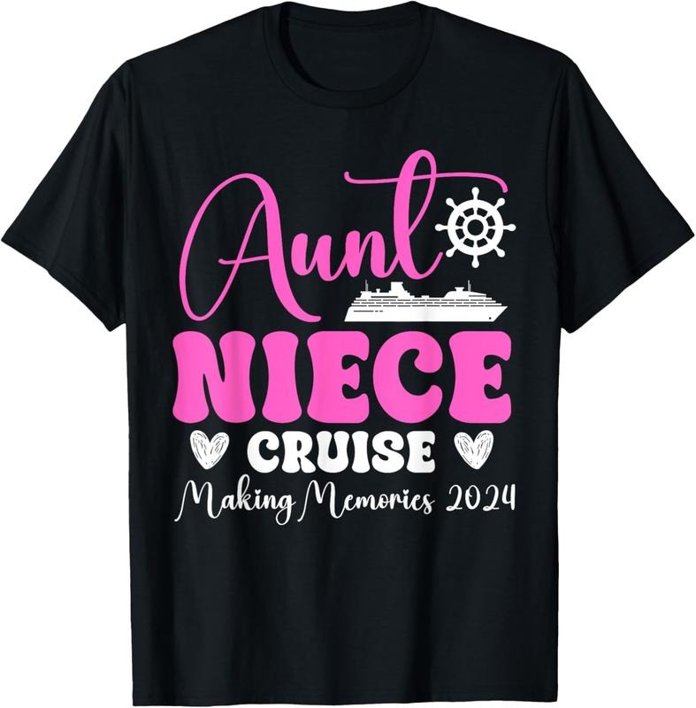 100% Cotton Aunt Niece Cruise Making Memores 2024 Summer Vacation Day T-Shirt Hoodie, Sweatshirt | PrintMintTees.com