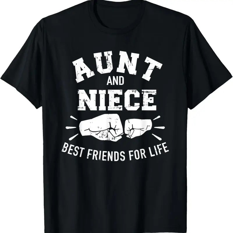 100% Cotton Aunt Niece Friends Life T-Shirts, Hoodie, Sweatshirt