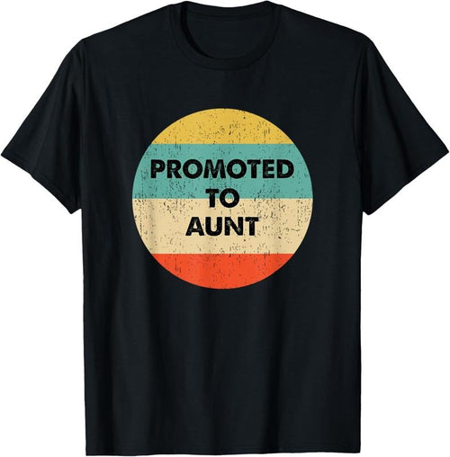 100% Cotton Aunt to Be: Promoted to Aunt T-Shirt Hoodie Sweatshirt | PrintMintTees.com
