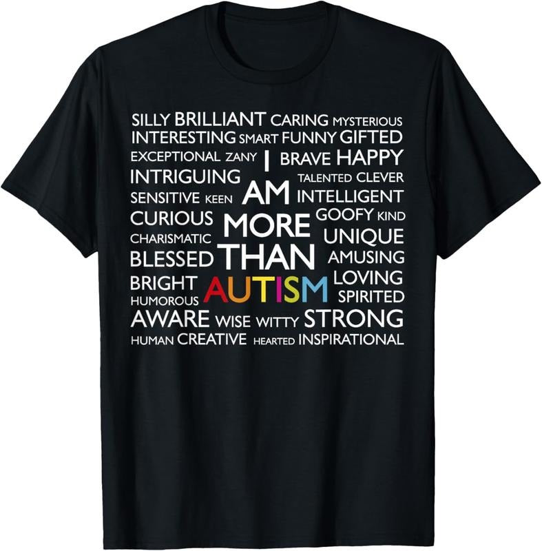 100% Cotton Autism I Am More Than Autism T-Shirts, Hoodie, Sweatshirt