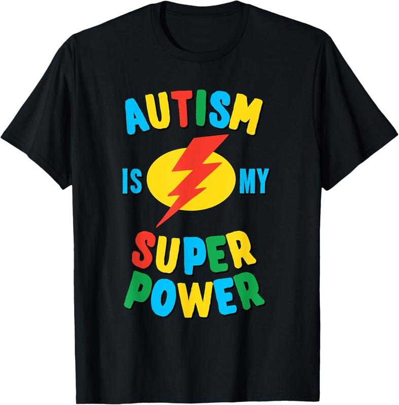 100% Cotton Autism Is My Superpower T-Shirts, Hoodie, Sweatshirt