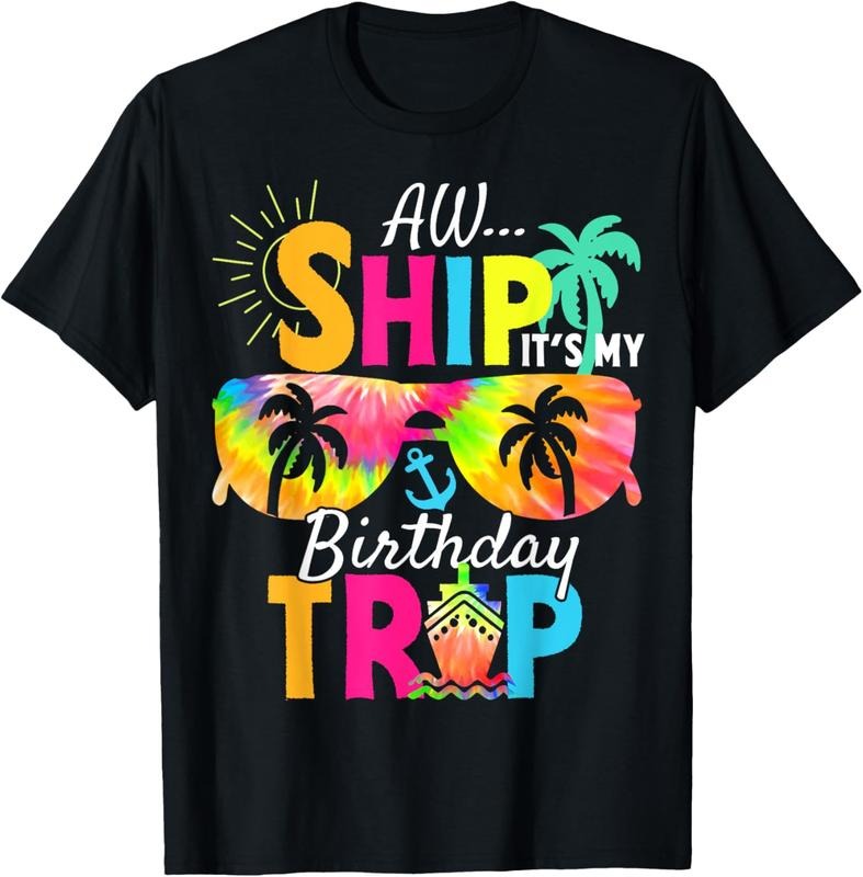 100% Cotton Aw Ship 'S My Trip Cruise Ship Vacation T-Shirts, Hoodie, Sweatshirt