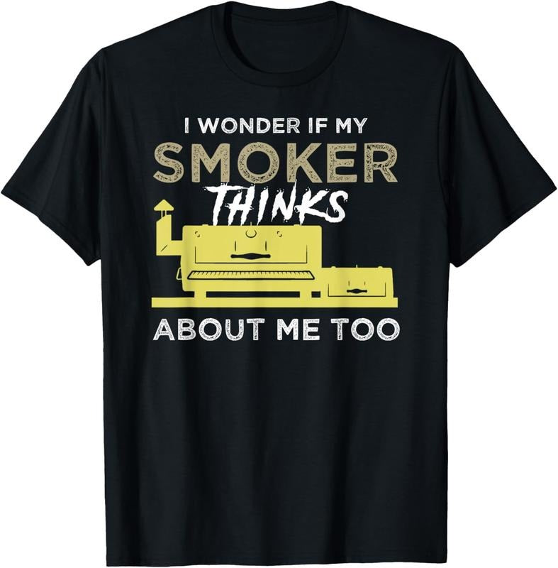 100% Cotton BBQ Smoker Shirt Funny Smoking Meat Grilling BBQing T-Shirt Hoodie Sweatshirt | PrintMintTees.com