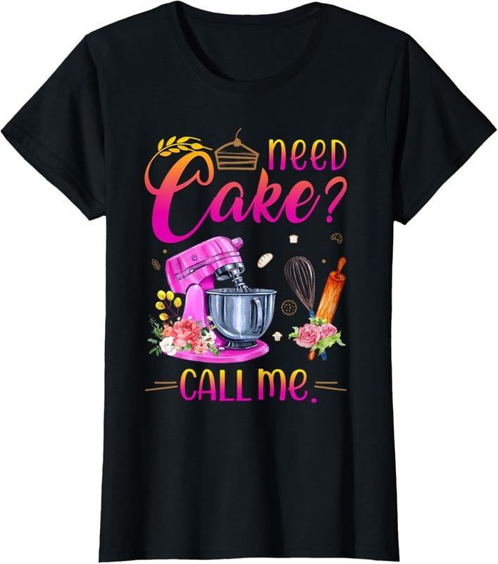 100% Cotton Baking Cake Lover Need Cake Call Me T-Shirt Hoodie, Sweatshirt | PrintMintTees.com