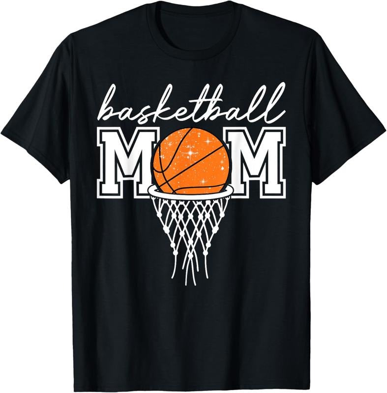 100% Cotton Basketball Mom Mother Leopard Basketball Hoop Net Game Day T-Shirts, Hoodie, Sweatshirt