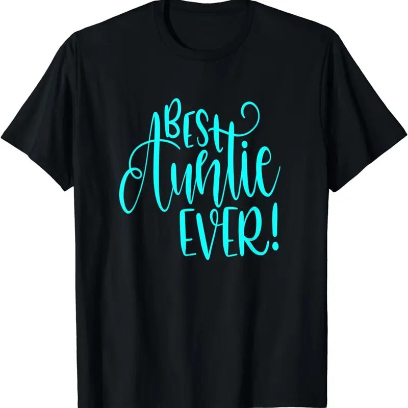 [100% Cotton]Best Auntie Ever Shirt Cool Aunt Gift Niece Nephew Kids Sis Hoodie Sweatshirt | PrintMintTees.com